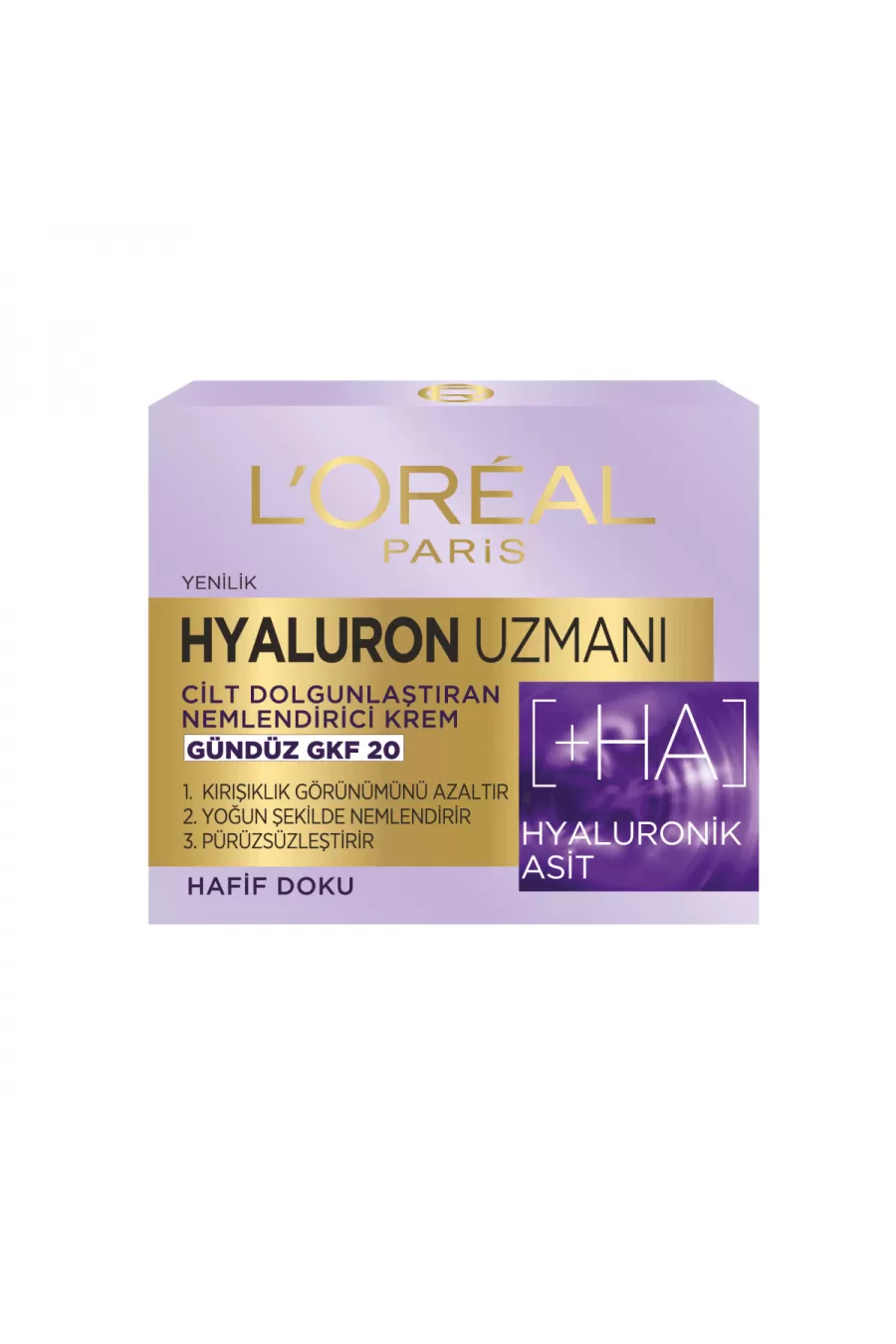 حاوی spf 20 آبرسان قوی کاهش دهنده چین و چروک لورال پاریس L'Oreal Paris آبرسان روز هیالورونیک اسید