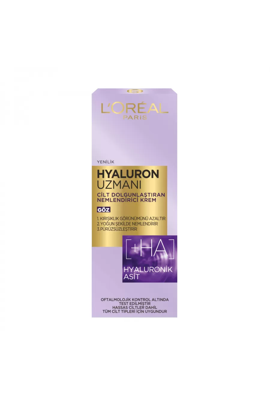 آبرسان و ضد چروک هیالورونیک اسید  بر طرف کننده نواحی تیره لورال پاریس L'Oreal Paris آبرسان دور چشم هیالورونیک اسید
