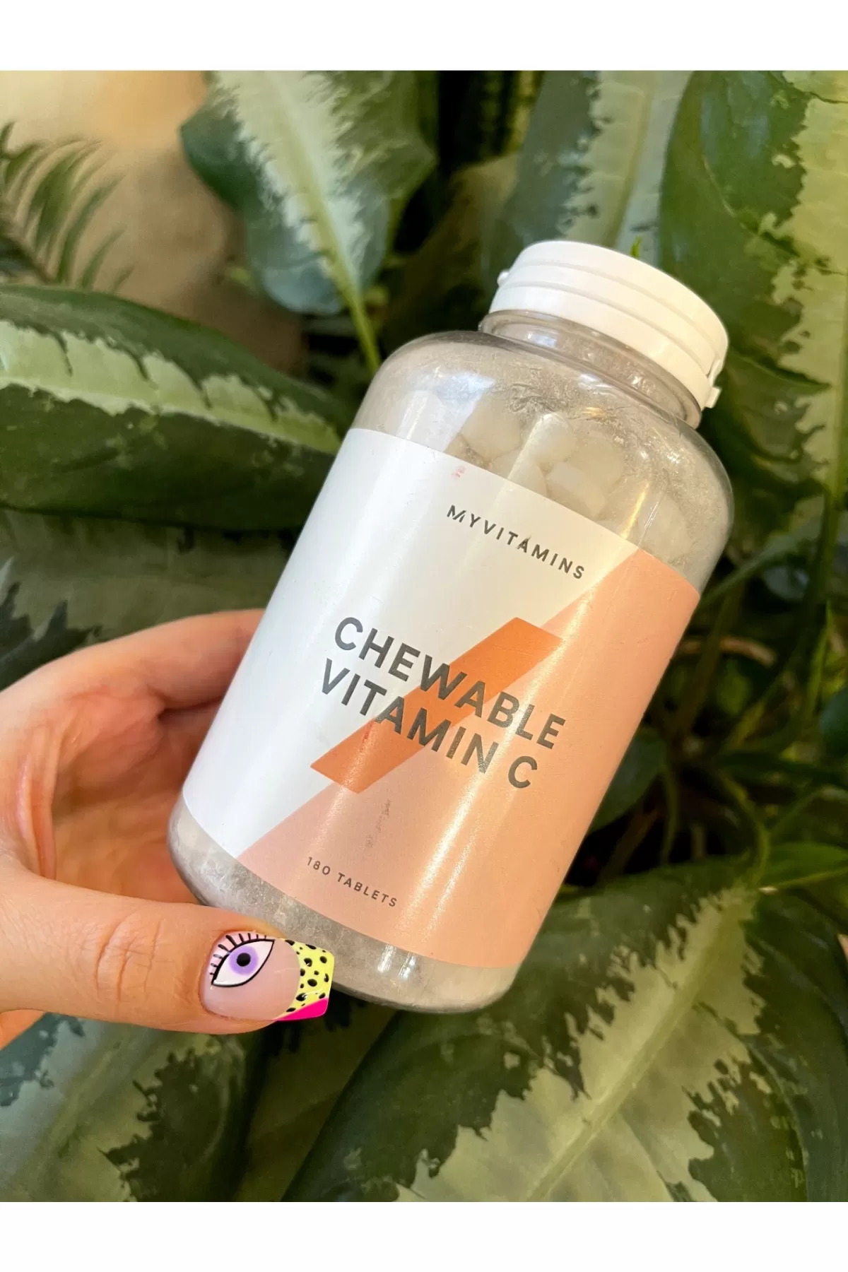 ۱۸۰ عدد قرص مای ویتامین MYVITAMINS مکمل جویدنی ویتامین C