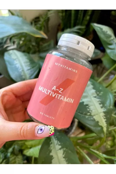 حاوی ۹۰ عدد قرص ویتامین از A تا Z مای ویتامین MYVITAMINS قرص مولتی ویتامین