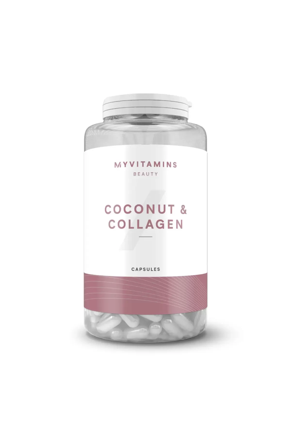 حاوی ویتامین C برای جذب بهتر کلاژن مای ویتامین MYVITAMINS مکمل ۱۸۰ تایی نارگیل و  کلاژن