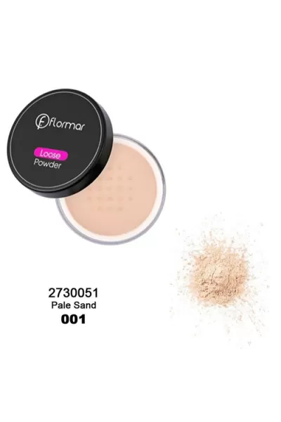 LOOSE POWDER 001 PALE SAND فلورمار Flormar پودر بیک 01 Pale Sand