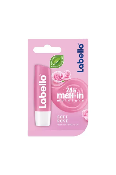 لابلو(نیوآ) Labello(Nivea) بالم لب گل رز
