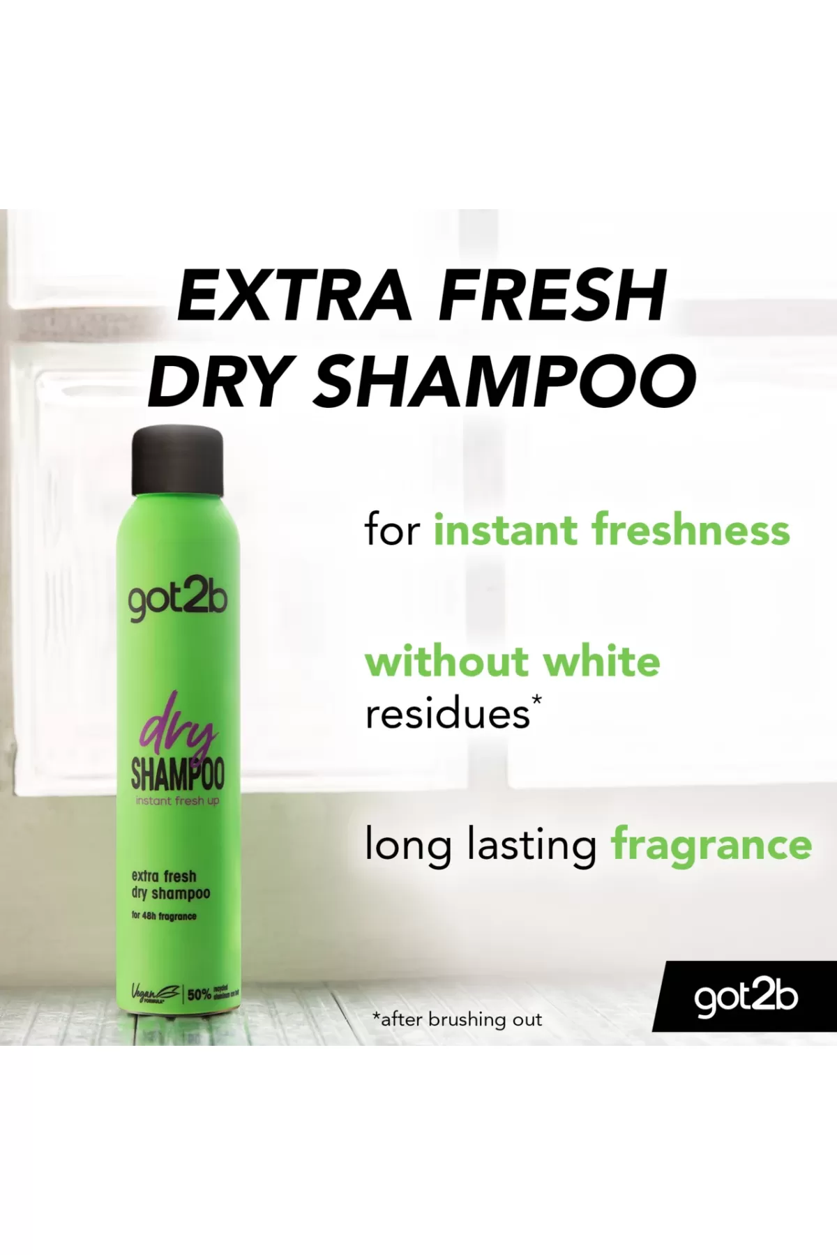 شوارتزکف Schwarzkopf شامپو خشک گات تو بی Got to be