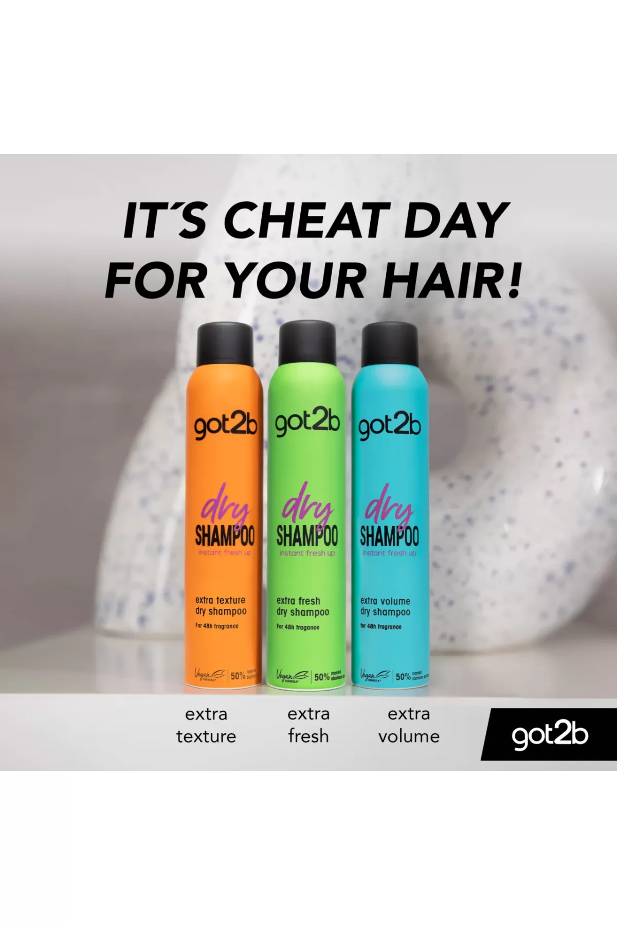 شوارتزکف Schwarzkopf شامپو خشک گات تو بی Got to be