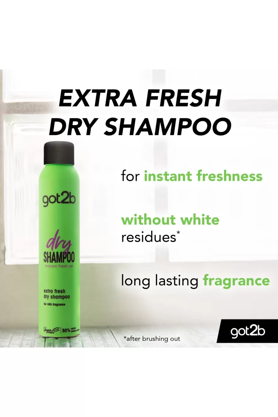 شوارتزکف Schwarzkopf شامپو خشک گات تو بی Got to be