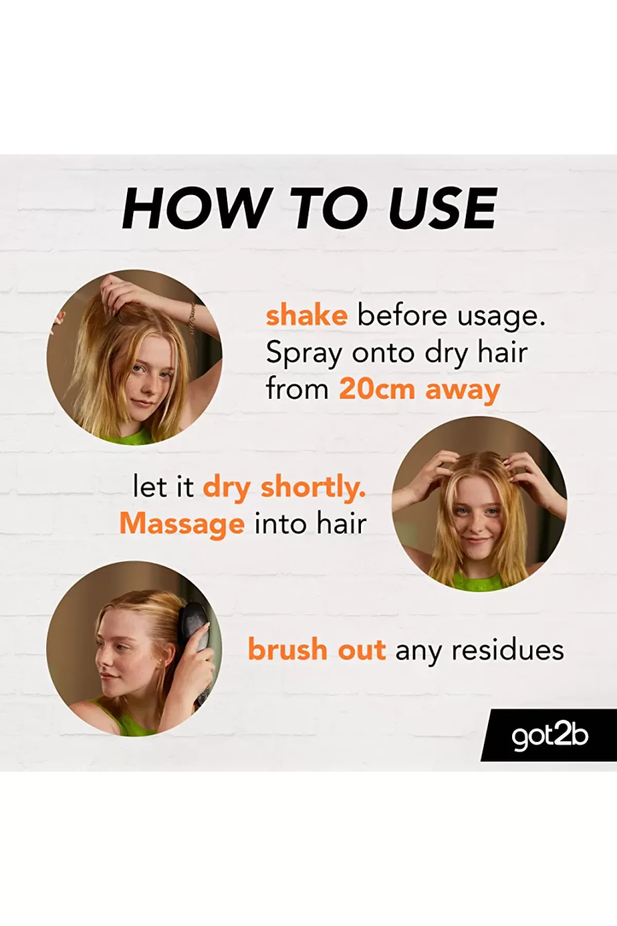 شوارتزکف Schwarzkopf شامپو خشک گات تو بی Got to be