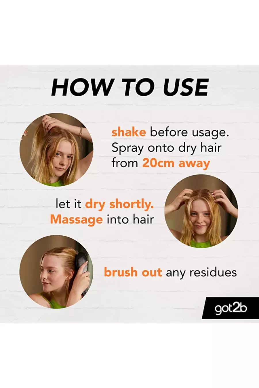 شوارتزکف Schwarzkopf شامپو خشک گات تو بی Got to be