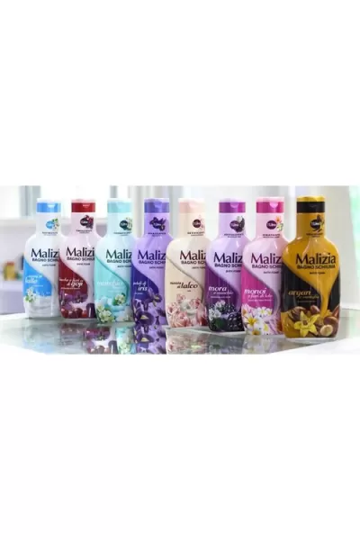 آبرسان دارای PH خنثی رطوبت رسانی فاقد سیلیکون و پارابن نرم کننده پوست بدن کف متعادل مناسب مصرف کل خانواده تغذیه سلولهای پوست مالیزیا Malizia شامپو بدن عصاره تمشک  ۱ لیتری