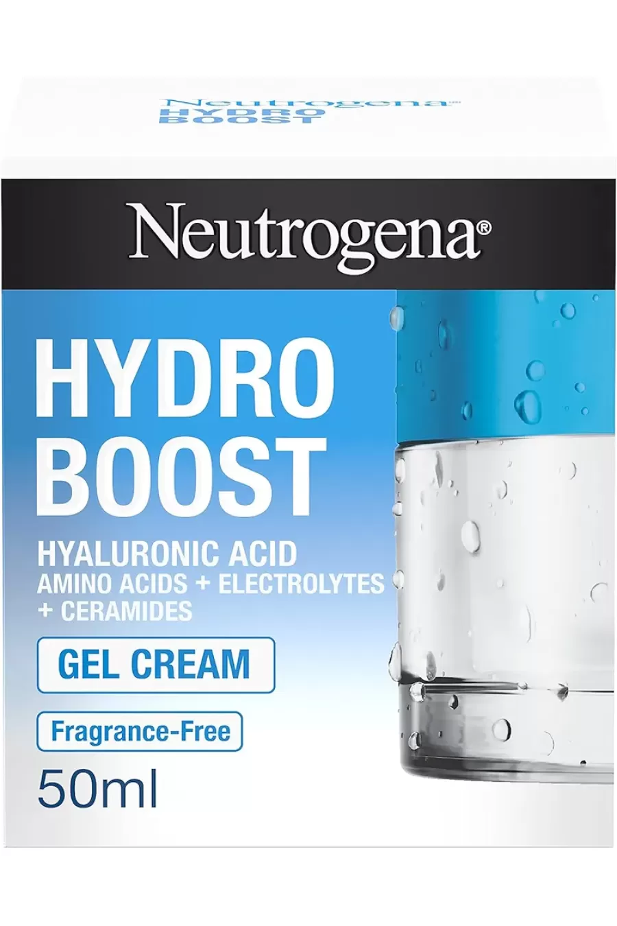 آبرسان و مرطوب کننده قوی جلوگیری از کدری و خستگی پوست بافت سبک و زود جذب نیتروژنا Neutrogena ژل کرم آبرسان مخصوص‌پوست خشک و حساس