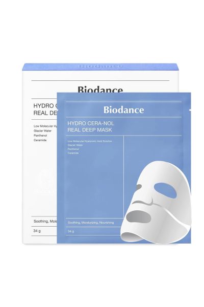 1. : رطوبت رسان و آبرسان عمیق و قوی 2. : درمان چین و چروک های ناشی از کم آبی 3. : کمک به تغذیه و احیای پوست های دهیدراته  کم آب  خسته و کدر بایودنس Biodance ماسک ورقه ای بایودنس هیدرا سرانول ۴عددی Hydration
