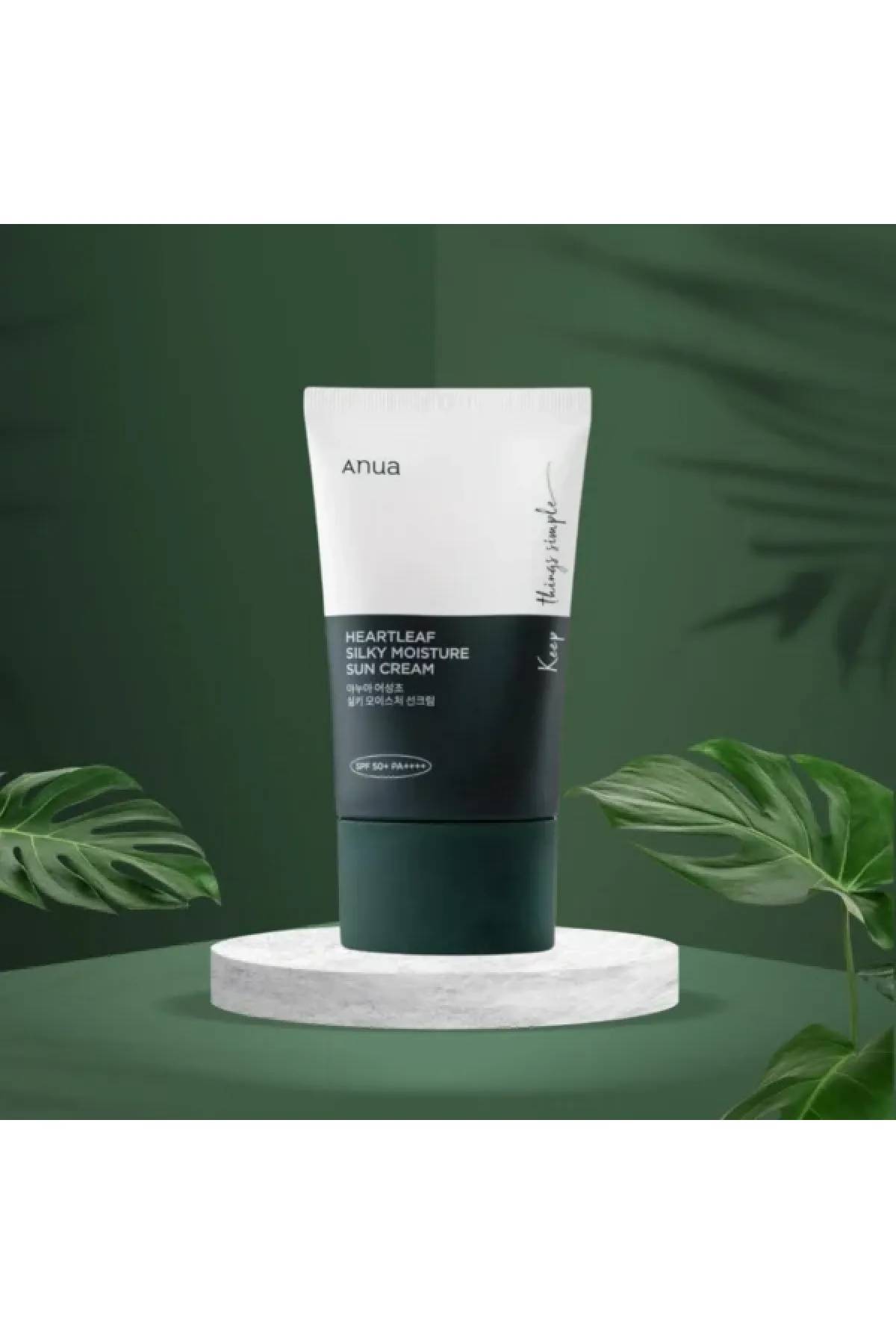 دارای +SPF50 و ++++PA بافت بسیار سبک و فاقد چربی روشن و یکدست کننده سطح پوست رفع و کاهش قرمزی جای جوش و آکنه تغذیه و کمک به بازسازی ساختار پوست کاهش علائم پیری و کند کننده روند پیری غنی شده با آنتی اکسیدان ها و مواد مغذی جلوگیری از مسدود شدن منافذ و ایجاد آنوا Anua ضد آفتاب مرطوب کننده و تسکین دهنده Heartleaf Silky Moisture
