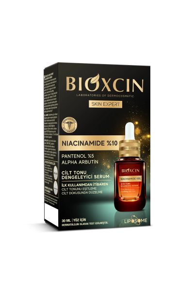 کاهش ظاهر منافذ و بهبود بافت کمک به کنترل ترشح سبوم آرام کردن قرمزی و التهاب بافت سبک با جذب سریع سازگار با انواع پوست قابل لایه گذاری زیر مرطوب کننده و SPF مناسب استفاده روزانه صبح و شب بهبود شفافیت و یکدست شدن تناژ قابل ترکیب با آبرسان ها و آنتی اکسیدان ها بیوکسین BIOXCIN سرم نیاسینامید 10% بیوکسین ضد قرمزی و کاهش منافذ باز niacinamide 10% serum