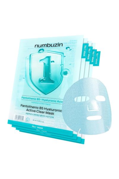پوست خشک و دهیدراته: آبرسانی عمیق و ترمیم سد پوستی  پوست حساس یا تحریک شده: تسکین التهاب  کاهش قرمزی  پوست مختلط یا چرب کم‌آب: آبرسانی سبک بدون احساس سنگینی  پوست آسیب‌دیده بر اثر استرس محیطی: بازگرداندن تعادل و طراوت طبیعی نامبوزین Numbuzin ماسک ورقه ای آبرسان و شفاف کننده  و‌ضد جوش۴ عددی Pantothenic B5 Hyaluronic Active