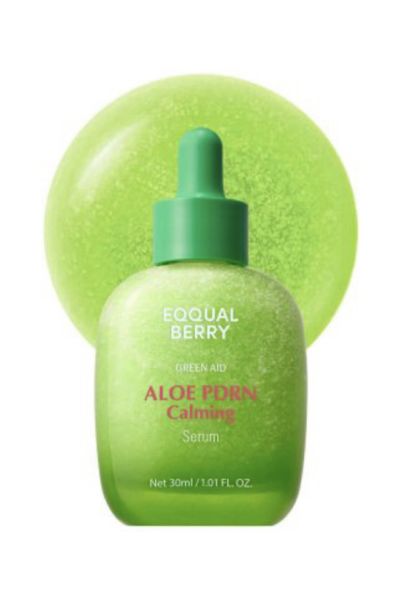 تسکین دهنده پوست های حساس قرمز و ملتهب ترمیم کننده پوست و تقویت کننده سد دفاعی آبرسان طراوت بخش فوری پوست خنک کننده فوری پوست های تحریک شده فرموله شده با سیستم میکرواینفیوژن که باعث تجدید و بازسازی فعال پوست می شود اکوال بری EQQUAL BERRY سرم آلوئه ورا ترمیم و احیا PDRN Calming Serum