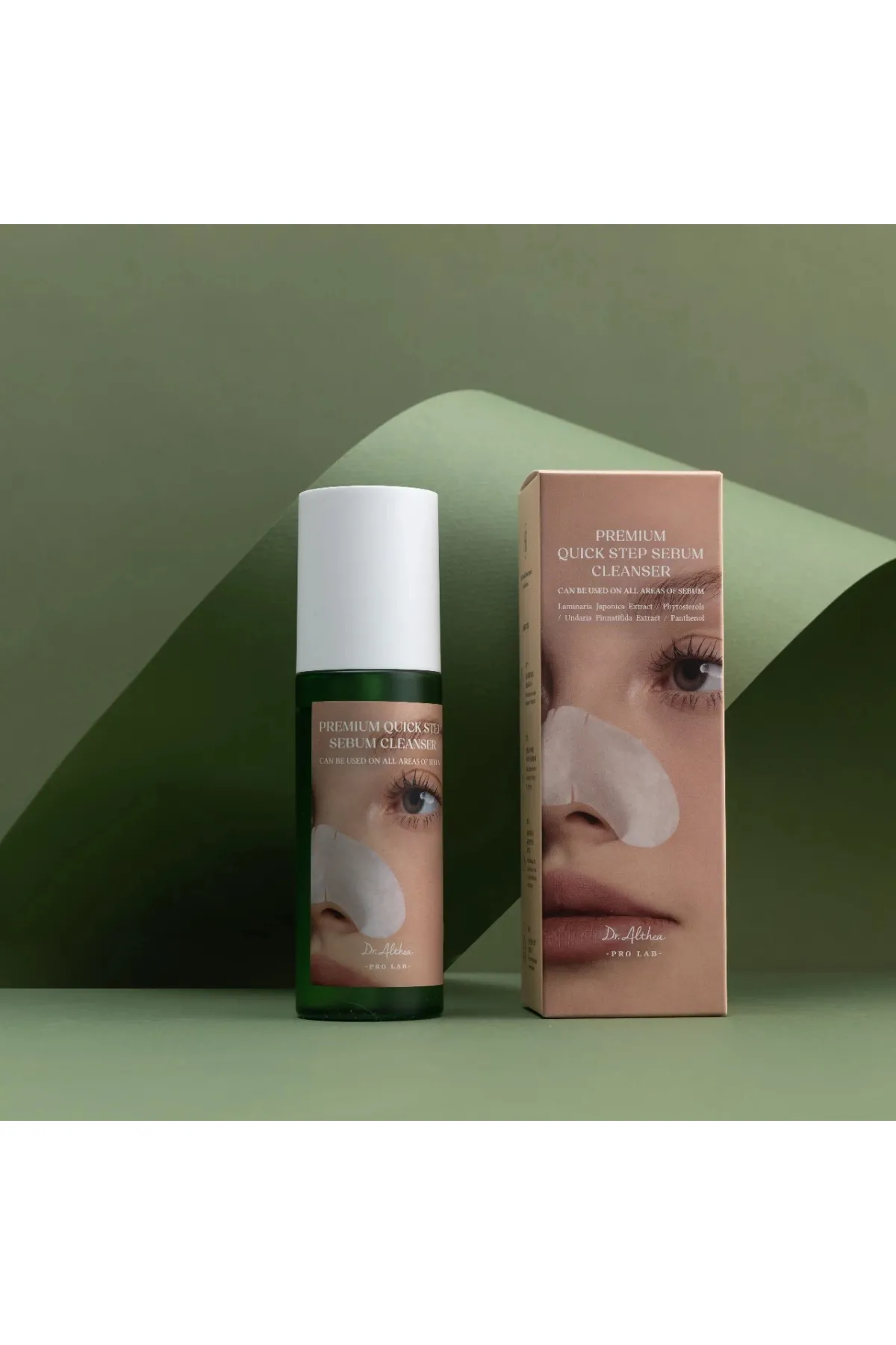 کنترل‌کننده سبوم و چربی  پاکسازی عمیق منافذ و لایه‌برداری ملایم  خواص ضدالتهابی و تسکین‌دهنده دکتر التیا Dr. Althea پاک کننده کنترل‌کننده چربی Premium Quick Step Sebum Cleanser