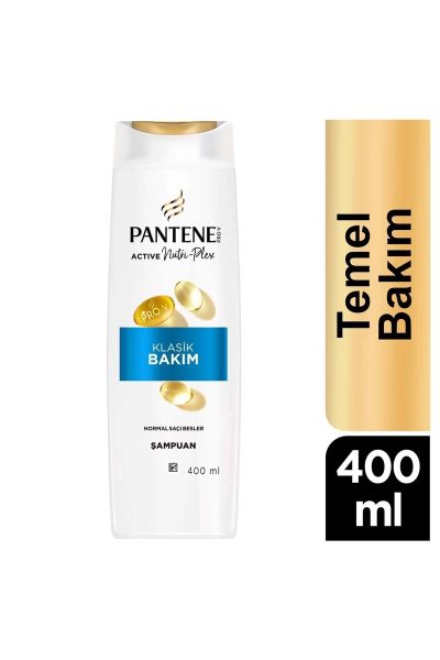 تغذیه‌کننده موهای نرمال  	حاوی فرمول پیشرفته Active Nutri Plex  	غنی‌شده با پرو ویتامین B5  	تقویت‌کننده ساختار مو از ریشه تا نوک  	محافظت از مو در برابر آسیب‌های محیطی  	افزایش‌دهنده درخشش طبیعی موها  	کمک به حفظ تعادل رطوبت مو  	پاک‌کنندگی ملایم و موثر پانتن Pantene شامپو تغذیه کننده موهای نرمال Klasik bakim