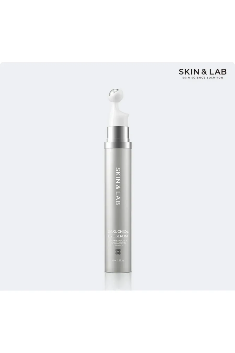 برای چهار مشکل اصلی ناحیه دور چشم یعنی افتادگی  چروک  تیرگی و خشکی اسکین اند لب SKIN & LAB سرم دور چشم باکوچیول Bakuchiol Eye