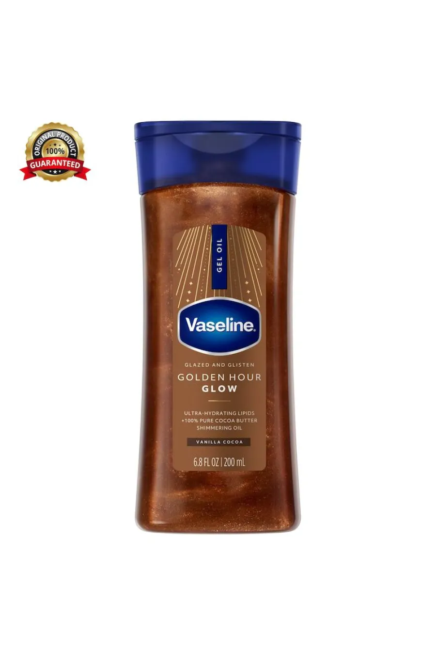 ایجاد جلوه شاین دار  درخشان و برنزی روی پوست بدن کمک به نرم و لطیف شدن پوست دارای بافت ژلی روغنی با پخش راحت روی پوست مناسب برای استفاده روی دست  پا  شانه  گردن و بدن انتخاب عالی برای مهمانی  عکاسی  تابستان و استایل های باز کمک به زیباتر دیده شدن پوست زیر وازلین Vaseline روغن بدن ژله ای شاین دار GOLDEN HOUR GLOW