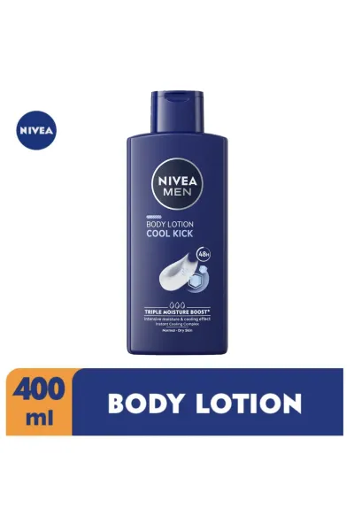 مرطوب‌کننده-قوی-تا-۴۸-ساعت-مناسب-پوست-نرمال-تا-خشک-فرمول-Triple-Moisture-Boost-برای-آبرسانی-سه‌گانه-اثر-خنک‌کنندگی-فوری-با-Instant-Cooling-Complex-جذب-سریع-بدون-ایجاد-حس-چربی-نرم‌کننده-و-تغذیه‌کننده-پوست-مناسب-استفاده-روزانه-مخصوص-آقایان-نیوآ-NIVEA-لوسیون-بدن-خنک‌کننده-Cool-Kick-48