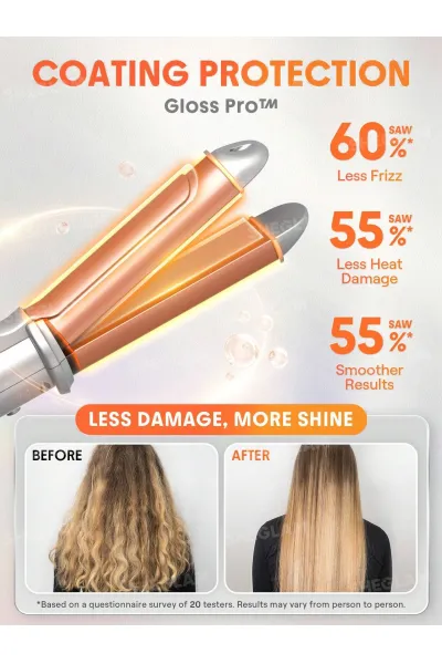 عملکرد دوکاره (صاف‌کننده و فرکننده) طراحی جیبی و مسافرتی سبک و قابل حمل گرم شدن سریع صفحات حرارتی با گرمایش یکنواخت مناسب برای حالت‌دهی سریع مناسب موهای کوتاه  چتری و اصلاح استایل طراحی ارگونومیک شیگلم SHEGLAM صاف کننده و فر کننده  مسافرتی