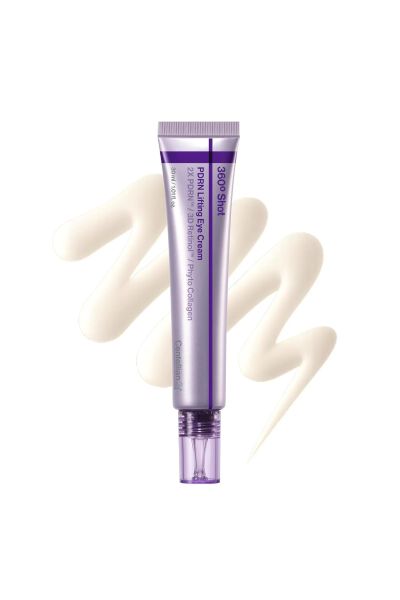 ترکیب قدرتمند PDRN + TECA + Retinol لیفتینگ ۳۶۰ درجه دور چشم کاهش تیرگی  پف و چین‌وچروک ترمیم و تقویت پوست حساس بافت سبک و سریع‌الجذب حجم ۳۰ میلی‌لیتر اقتصادی مناسب استفاده روزانه و شبانه سنتلیان Centellian24 کرم دور چشم شات لیفتینگ و ضدچروک PDRN