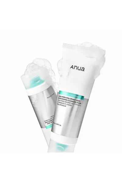 پاکسازی کامل پوست بدون ایجاد خشکی و کشیدگی حاوی PDRN (Sodium DNA) با خاصیت ترمیم و بازسازی پوست غنی از چند نوع هیالورونیک اسید برای آبرسانی عمیق تقویت سد دفاعی پوست با سرامید NP حاوی کلاژن برای افزایش نرمی و لطافت پوست دارای پانتنول  آلانتوئین و بتائین برای تسکین پوست مناسب استفاده روزانه برای انواع پوست به‌ویژه پوست‌های دهیدراته و حساس فوم نرم و غلیظ با قدرت پاک‌کنندگی بالا بدون آسیب به تعادل رطوبت پوست آنوا Anua فوم شوینده آبرسان و تقویت سد دفاعی پوست Moisturizing Cleansing Foam